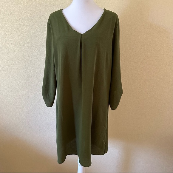 Charming Charlie Women Dress Green Size L. - Picture 7 of 7